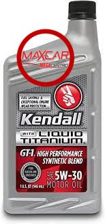 KENDAL  1/4 5W30 SYNTETICO BLEND - KQ5W30