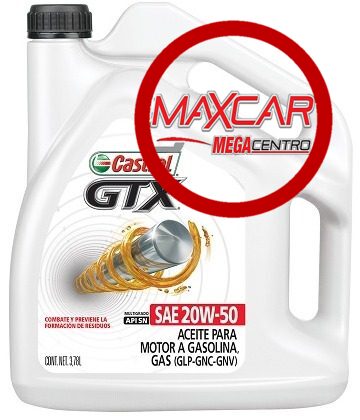 CASTROL GALON GTX 20W50-CG2050